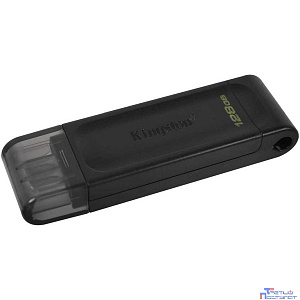 Kingston USB Drive 128Gb DataTraveler 70 Type-C DT70/128GB USB3.0 черный