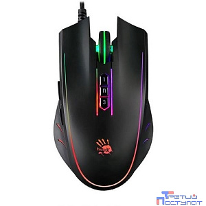 Мышь игровая A4Tech Bloody P81s , черный , оптическая, 8000dpi , USB, 8 кнопок [1379887]
