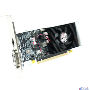 Видеокарта AFOX GT1030 4Gb 64bit DDR4 DVI/HDMI 1FAN  (AF1030-4096D4L5) RTL