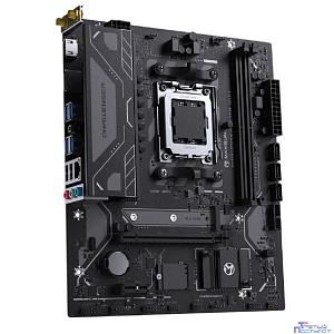 MAXSUN MS-Challenger B650M WIFI (Socket AM5, mATX, 2*DDR5, DP/HDMI, 4*SATA3, 1*M.2, 1*PCIEx16/1*PCIEx1, 2*USB 2.0, 4*USB 3.2, LAN 1*1G,  Bluetooth,  Wi-Fi 802.11ac,  RTL)