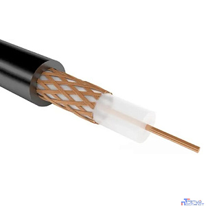 Rexant (01-2697) Кабель коаксиальный РК 75-4-11, 200м, черный