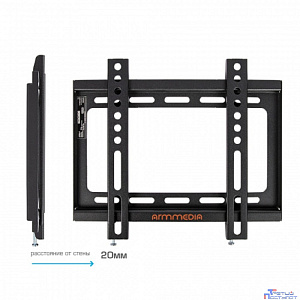 Arm Media STEEL- 5  черный 15"-47" макс.35кг настенный наклон