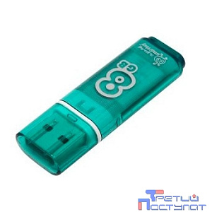 Smartbuy USB Drive 8Gb Glossy series Green SB8GBGS-G