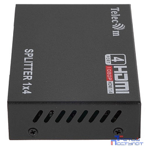Telecom TTS5020 Разветвитель HDMI 1=>4 , каскадируемый , 1.4v+3D Telecom <TTS5020>
