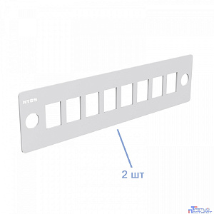 NTSS Кросс NTSS оптический настенный, укомплектованный, 10 портов LC/UPC duplex, 9/125 мкм (планки, сплайс-кассета, пигтейлы, КДЗС, адаптеры) серый RAL 7035 NTSS-WFOB-10-2LC/U-9-SP1.5G1AY