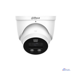 DAHUA DH-IPC-HDW3849HP-AS-PV-0280B-PRO Уличная купольная IP-видеокамера WizColor с ИИ и активным сдерживанием 8mp, 1/1.8” CMOS, объектив 2.8мм, видеоаналитика, ИК 30м, LED 30м, IP67