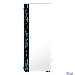 Ginzzu A390  White Window RGB подсветка 1*USB 3.0, 2*USB 2.0, AU