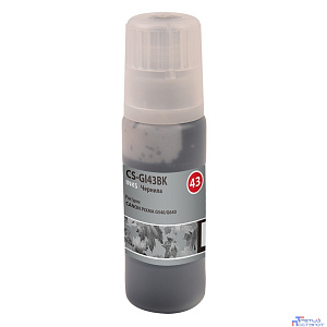Чернила Cactus CS-GI43BK черный 60мл для Canon Pixma G640/540