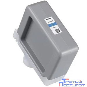 Картридж струйный Canon PFI-110 C 2365C001 голубой (160мл) для Canon TX-2000/3000/4000