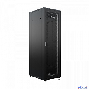 NTSS Шкаф напольный универсальный серверный NTSS R 32U 600х800мм, 4 профиля 19, двери перфорированная и перфорированная, боковые стенки съемные, регулируемые опоры, разобранный, черный RAL 9005 NTSS-R