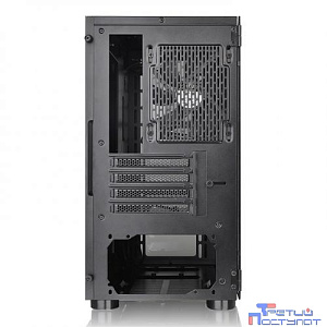 Корпус Thermaltake V150 TG черный без БП mATX 1x120mm 1x200mm 2xUSB2.0 1xUSB3.0 audio bott PSU