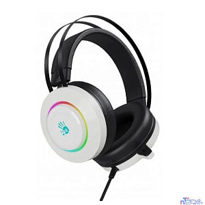 A4Tech Bloody G521 белый/черный 2.3м мониторные USB оголовье (G521 (WHITE))