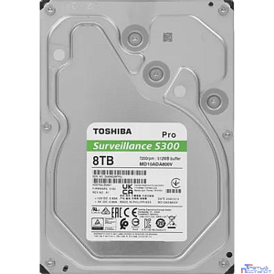 8TB Toshiba Surveillance S300 Pro (MD10ADA800V )  3.5" 7200RPM 256MB SATA