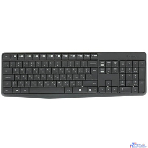 Клавиатура и мышь Logitech MK235 RUS 920-007949 BLACK