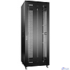 Cabeus ND-05C-47U80/100-BK Шкаф монтажный телекоммуникационный 19" напольный для распределительного и серверного оборудования 47U 800x1000x2277mm (ШхГхВ) передняя и задняя перфорированные двери, ручка