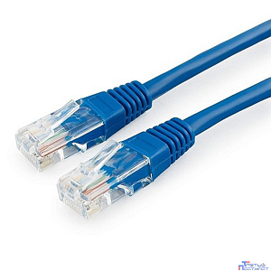 Cablexpert Патч-корд медный UTP PP10-15M/B кат.5, 15м, литой, многожильный (синий)