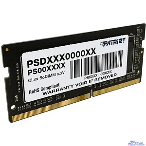 Модуль памяти для ноутбука SODIMM 16GB PC25600 DDR4 PSD416G320081S PATRIOT