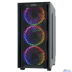 Ginzzu CL650 mATX FAN 4*12FRGB  передняя панель Решетка