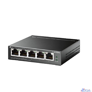 TP-Link TL-SG105MPE Коммутатор Easy Smart с 5 гигабитными портами (4 порта PoE+)