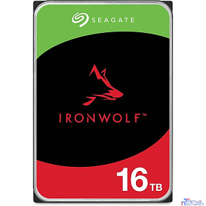 16TB Seagate Ironwolf (ST16000VN001) {SATA 6.0Gb/s, 7200 rpm, 64mb buffer, 3.5",для NAS}