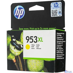 HP F6U18AE Картридж струйный №953XL желтый {OJP 8710/8720/8730/8210 (1600стр.)}