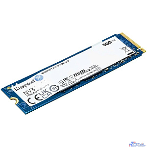 Kingston SSD NV3, 500GB, M.2(22x80mm), NVMe, PCIe 4.0 x4, 3D TLC SNV3S/500G