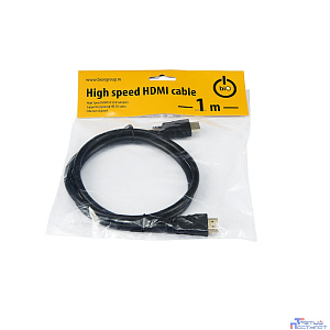 Bion Кабель HDMI v2.0, 19M/19M, 3D, 4K UHD, 1 м, черный [BXP-HDMI2MM-010]/[BN-HDMI2MM-1M]