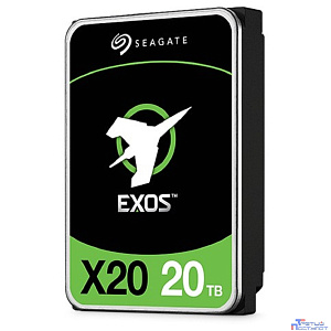 20TB Seagate Exos X20 (ST20000NM002D) {SAS 12Gb/s, 7200 rpm, 256mb buffer, 3.5"}