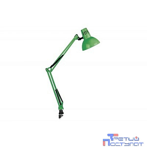 Camelion KD-312  C05 зелёный (Светильник настольный,230V 40...60W, E27)