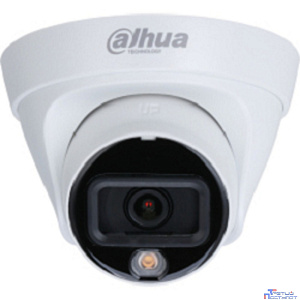 DAHUA DH-IPC-HDW1239T1P-LED-0360B-S5 Уличная турельная IP-видеокамера FullColor 2Мп, 1/2.8” CMOS, объектив 3.6мм, LED 15м, IP67, пластик