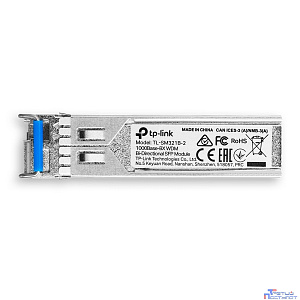 TP-Link SM321B-2 WDM SFP-трансивер, 1000Base-BX (Simplex LC), Tx: 1310нм, Rx: 1550нм, одномод, до 2км
