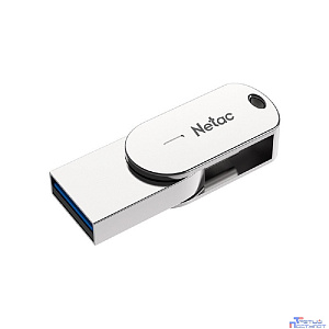 Netac USB Drive 32GB U785 <NT03U785C-032G-30PN>, USB3.0+TypeC, металлическая