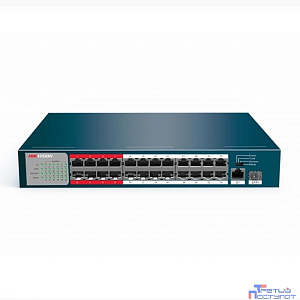 HIKVISION DS-3E0326P-E/M(B)  Коммутатор 25x100Mb 1SFP 24PoE+ 225W неуправляемый