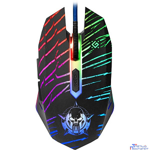 Проводная игровая мышь Defender Dark Agent GM-590L 6 кнопок,12800dpi [52590]