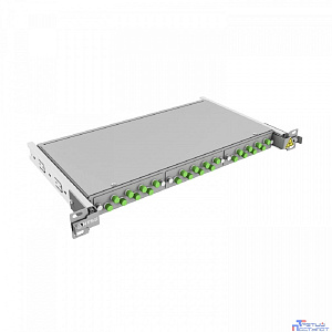 NTSS Кросс 19" NTSS PREMIUM выдвижной, предсобранный 1U, 16 портов FC/APC, 9/125 мкм, (сплайс, пигтейлы, кдзс, планки, адаптеры) NTSS-RsFOB-PM-1U-16-FC/A-9-SP1.5G2A