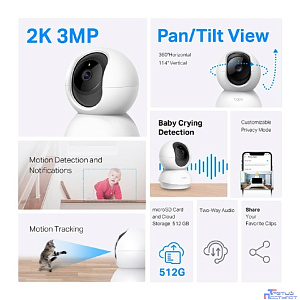 TP-Link Tapo C210 Умная домашняя поворотная камера