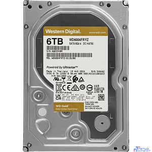 6TB WD Gold  (WD6004FRYZ) {SATA III 6 Gb/s, 7200 rpm, 256Mb buffer}
