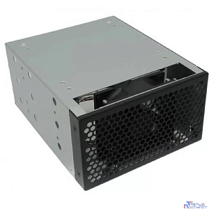 Procase 5T3-2T3-V3-FAN-RA Переходник 2*5.25" в 3*3.5" с антивибрационным креплением,6-32, вентилятор PWM 4pin, 3600 rpm