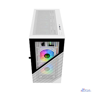 1STPLAYER DK D7 White / mATX / 3x120mm LED fans / D7-WH-3F1-W