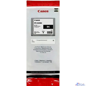 Canon PFI-320BK  Картридж  для Canon TM-200/TM-205/TM-300/TM-305, чёрный, 300 мл