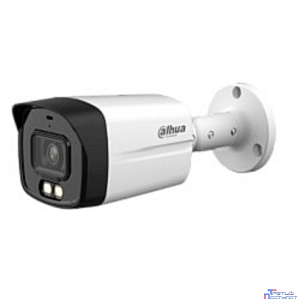 DAHUA DH-HAC-HFW1801TLMP-IL-A-0360B-S2 Уличная цилиндрическая HDCVI-видеокамера с интеллектуальной двойной подсветкой 8Мп, объектив 3.6мм, ИК 40м, LED 40м, IP67, корпус: металл