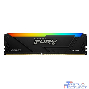 Kingston 32GB 3200MT/s DDR4 CL16 DIMM FURY Beast RGB KF432C16BB2A/32