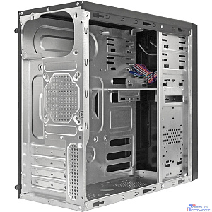 Exegate EX283240RUS Корпус Minitower ExeGate MA-373X Black, mATX <без БП> 2*USB, Audio