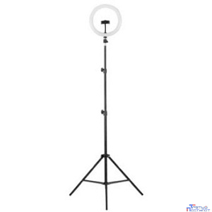 Camelion KD-810F  C02 LED(свет-к кольцев. 10 Вт, подставка для смартфона, напольн.на штативе)