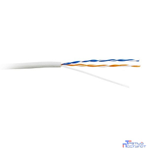 Кабель информационный Lanmaster TWT-5EUTP2-LSZH кат.5е U/UTP не экранированный 2X2X24AWG LSZH внутренний 305м белый