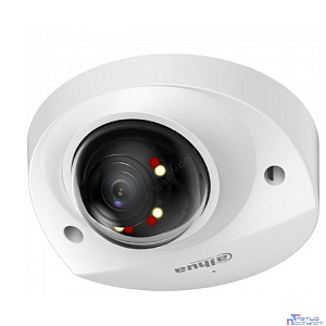 DAHUA DH-IPC-HDBW2249FP-AS-IL-0360B Уличная мини-купольная IP-видеокамера SmartDualLight 2Мп, 1/2.8” CMOS, объектив 3.6мм, видеоаналитика, микрофон, ИК 30м, LED 30м, IP67, IK10, металл