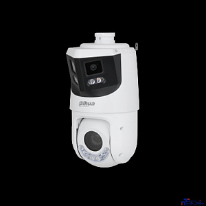DAHUA DH-SDT4E425-8P-GB-APV1 Уличная купольная PTZ IP-видеокамера , 1/2.7" 8Мп CMOS,, 2.8мм, ИК 30м, Led 30м (панорамный модуль) 1/2.8 4Мп CMOS, F1.6, 5мм–125мм, ИК 100м, Led 50м(PTZ-модуль)