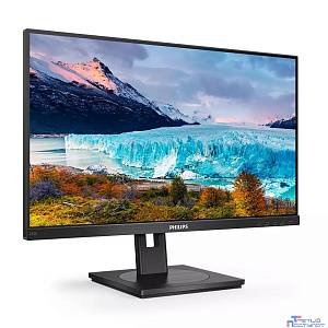 LCD PHILIPS 23.8" 242S1AE черный с поворотом экрана {IPS 1920x1080 75Hz 4ms 178/178 250cd D-Sub DVI HDMI1.4 DisplayPort1.2 Pivot MM}