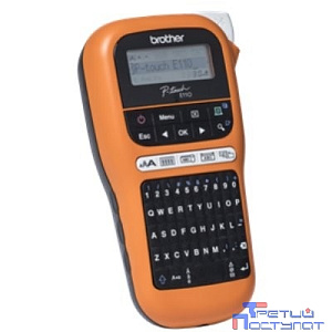 Brother P-Touch PT-E110VP  Ручная профессиональная электронная система для печати наклеек  PTE110VPR1