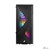 1STPLAYER Корпус FIREROSE F3-A Black / ATX, TG / 4x120mm LED fans inc. / F3-A-BK-4F1